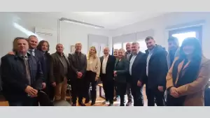Δήμος Δίου Ολύμπου: Συνάντηση του Δημάρχου Βαγγέλη Γερολιόλιου με την Έλενα Σώκου