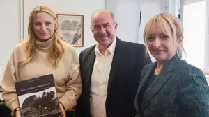 Δήμος Δίου Ολύμπου: Συνάντηση του Δημάρχου Βαγγέλη Γερολιόλιου με την Έλενα Σώκου