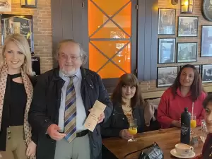 Η Ένωση Συγγραφέων Πιερίας έκοψε τη βασιλόπιτά της