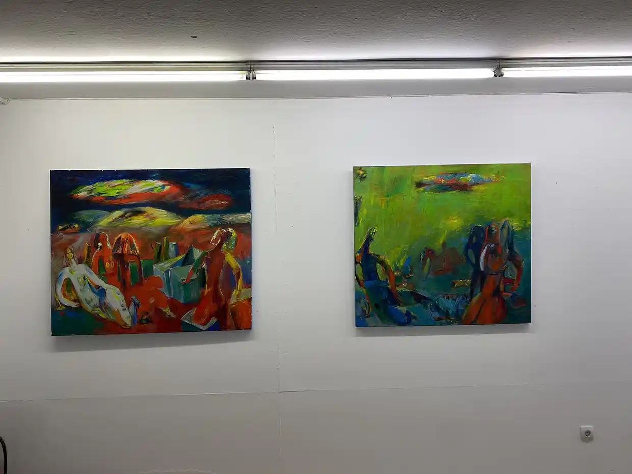 Έργα του ζωγράφου Σάββα Κωνσταντινίδη στην Γκαλερί ΜΑΤΙ Έργα του ζωγράφου Σάββα Κωνσταντινίδη στην Γκαλερί ΜΑΤΙ