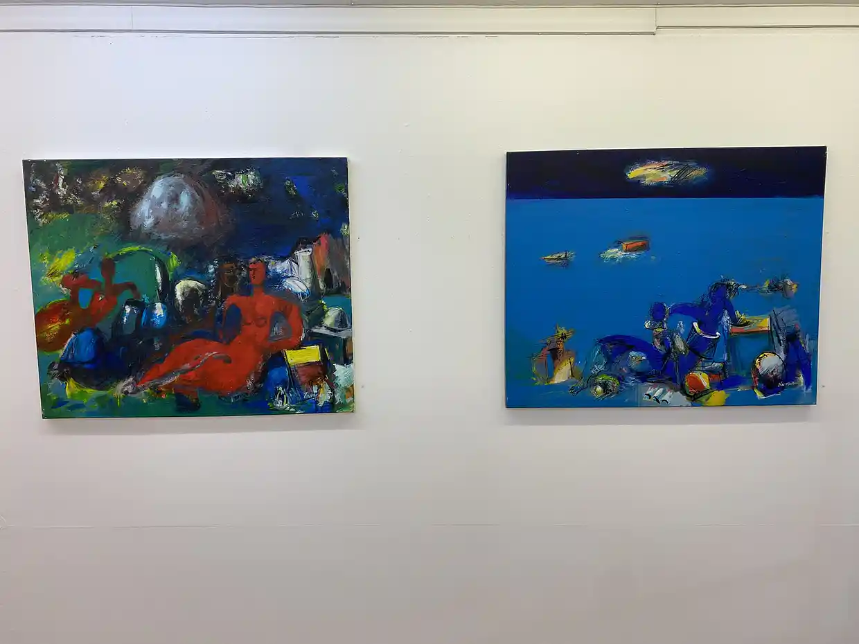 Έργα του ζωγράφου Σάββα Κωνσταντινίδη στην Γκαλερί ΜΑΤΙ Έργα του ζωγράφου Σάββα Κωνσταντινίδη στην Γκαλερί ΜΑΤΙ