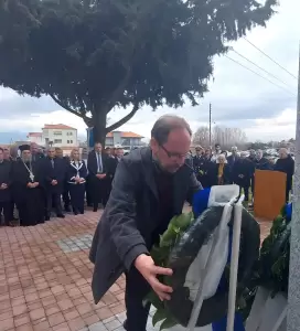 Κατερίνη: Εκδήλωση Μνήμης & Τιμής θυμάτων κατοχής στον Σιδηροδρομικό Σταθμό