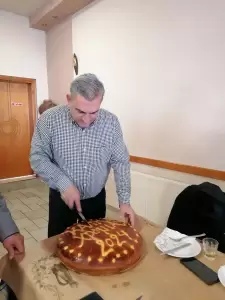 Κοπή πίτας της Κοινοπραξίας Αγροτικών Συνεταιρισμών «Όλυμπος-Πιέρια» Κοπή πίτας της Κοινοπραξίας Αγροτικών Συνεταιρισμών «Όλυμπος Πιέρια»