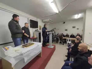 Κοπή Βασιλόπιτας Του Γ.Α.Σ Ολύμπιος Κατερίνης