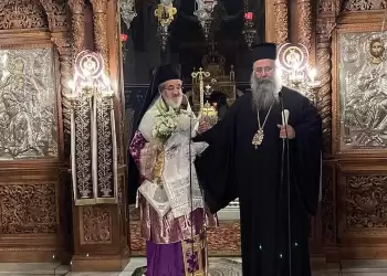 Ο μητροπολίτης Τριπόλεως Θεοφύλακτος προήχθη σε πρώτο αρχιερέα του Pατριαρχείου Αλεξάνδρειας