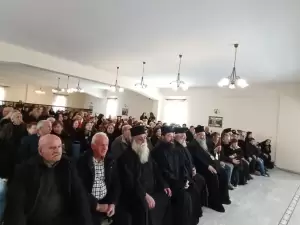 ΟΧΙ στο νομοσχέδιο σε εκδήλωση στο Λόφο Πιερίας για τον γάμο ομόφυλων ζευγαριών            