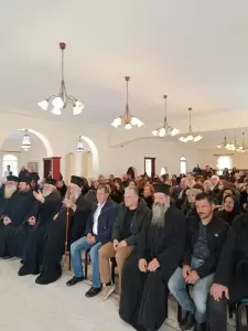 ΟΧΙ στο νομοσχέδιο σε εκδήλωση στο Λόφο Πιερίας για τον γάμο ομόφυλων ζευγαριών            