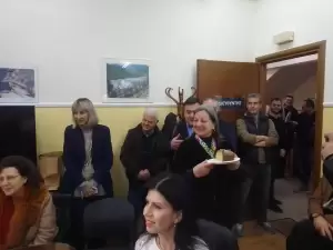 Οι δασικοί  της  Πιερίας  έκοψαν  βασιλόπιτα