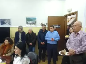 Οι δασικοί  της  Πιερίας  έκοψαν  βασιλόπιτα