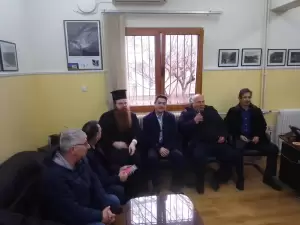 Οι δασικοί  της  Πιερίας  έκοψαν  βασιλόπιτα