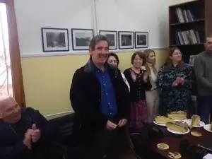 Οι δασικοί  της  Πιερίας  έκοψαν  βασιλόπιτα