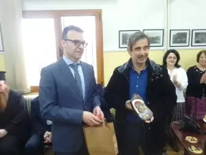 Οι δασικοί  της  Πιερίας  έκοψαν  βασιλόπιτα