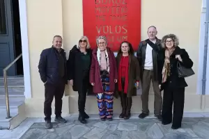 Οι Φίλοι Μουσείου Πόλης Κατερίνης στο Μουσείο Πόλης του Βόλου Οι Φίλοι Μουσείου Πόλης Κατερίνης στο Μουσείο Πόλης του Βόλου