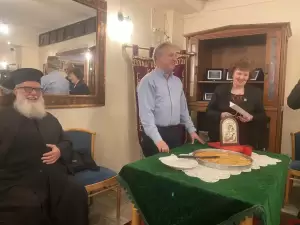 Οι Λιβαδιώτες της Κατερίνης έκοψαν την παραδοσιακή βασιλόπιτα