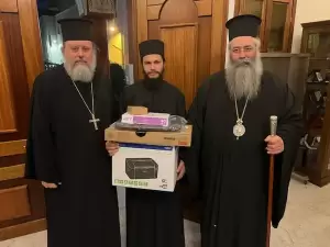 Παράδοση Ψηφιακού  Κόμβου  στην Ιερά Μητρόπολη Κίτρους