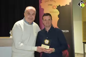 Πραγματοποιήθηκε η κοπή της βασιλόπιτας της ΕΚΑΣΚΕΜ – Τιμήθηκαν προπονητές και παίκτες απο την Πιερία