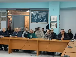 Ο πρώην ευρωβουλευτής του ΠΑΣΟΚ, Κώστας Χρυσόγονος, στο Λιτόχωρο