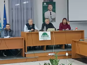 Ο πρώην ευρωβουλευτής του ΠΑΣΟΚ, Κώστας Χρυσόγονος, στο Λιτόχωρο