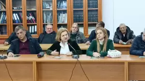 Ο πρώην ευρωβουλευτής του ΠΑΣΟΚ, Κώστας Χρυσόγονος, στο Λιτόχωρο