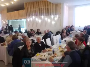 Τα ΚΑΠΗ Κατερίνης έκοψαν την βασιλόπιτα και χόρεψαν παραδοσιακούς χορούς