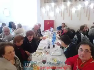 Τα ΚΑΠΗ Κατερίνης έκοψαν την βασιλόπιτα και χόρεψαν παραδοσιακούς χορούς