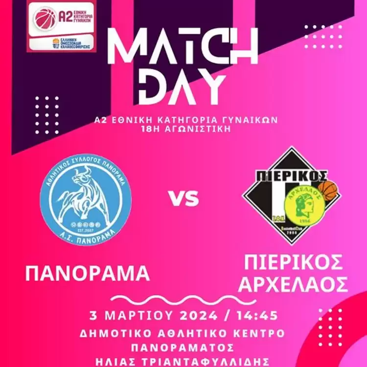 Θα “μετρήσει τις δυνάμεις”: ΠΑΝΟΡΑΜΑ – ΠΙΕΡΙΚΟΣ ΑΡΧΕΛΑΟΣ