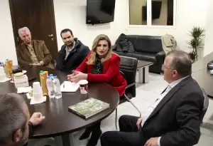 Την ΔΕΥΑ Κατερίνης επισκέφτηκε η γραμματέας της κοινοβουλευτικής ομάδας του ΠΑΣΟΚ ΚΙΝΑΛ Ευαγγελία Λιακούλη