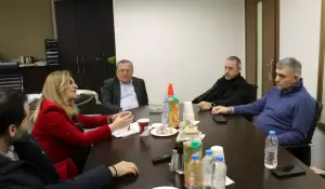 Την ΔΕΥΑ Κατερίνης επισκέφτηκε η γραμματέας της κοινοβουλευτικής ομάδας του ΠΑΣΟΚ ΚΙΝΑΛ Ευαγγελία Λιακούλη