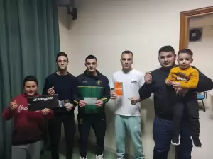 Το Τμήμα Πάλης του ΓΑΣ Αρχέλαος Κατερίνης έκοψε την βασιλόπιτα του