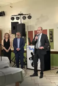 Βράβευση της Olympia Electronics A.e.  από το Σωματείο Επαγγελματιών Βόρειας Πιερίας