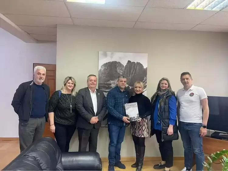 Επίσκεψη της τοπικής διοίκησης IPA Πιερίας στις τοπικές αρχές Επίσκεψη της τοπικής διοίκησης IPA Πιερίας στις τοπικές αρχές