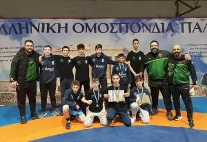 4 μετάλλια από τον ΓΑΣ Αρχέλαο Κατερίνης στο Πανελλήνιο Πρωτάθλημα Πάλης 4 μετάλλια από τον ΓΑΣ Αρχέλαο Κατερίνης στο Πανελλήνιο Πρωτάθλημα Πάλης