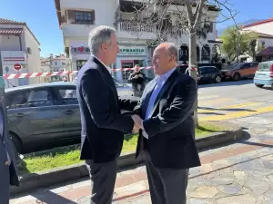 Δήμος Δίου Ολύμπου: Επίσκεψη του Υφυπουργού Εσωτερικών Στάθη Κωνσταντινίδη και συνάντηση με τον δήμαρχο Βαγγέλη Γερολιόλιο