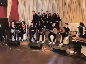 Ο Γέροντας της Φιλοθέου στο απογευματινό τσάι του Τιμίου Σταυρού