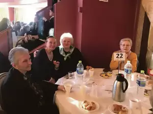 Ο Γέροντας της Φιλοθέου στο απογευματινό τσάι του Τιμίου Σταυρού