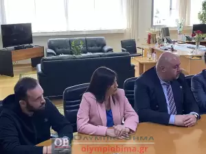 Καιτερίνη: Ο Υπουργός Μακεδονίας και Θράκης Στάθης Κωνσταντινίδης στην Περιφερειακή Ενότητα Πιερίας