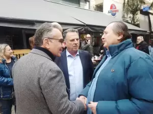 Κατερίνη: Επίσκεψη του Βασίλη Κοντοζαμάνη – Θα είναι υποψήφιος ευρωβουλευτής με τη Ν.Δ. (φωτορεπορτάζ)