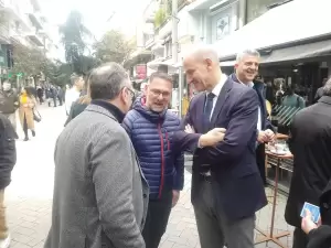 Κατερίνη: Επίσκεψη του Βασίλη Κοντοζαμάνη – Θα είναι υποψήφιος ευρωβουλευτής με τη Ν.Δ. (φωτορεπορτάζ)