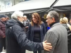 Κατερίνη: Επίσκεψη του Βασίλη Κοντοζαμάνη – Θα είναι υποψήφιος ευρωβουλευτής με τη Ν.Δ. (φωτορεπορτάζ)