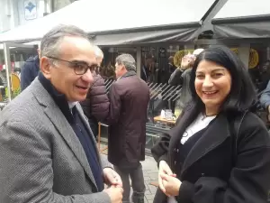 Κατερίνη: Επίσκεψη του Βασίλη Κοντοζαμάνη – Θα είναι υποψήφιος ευρωβουλευτής με τη Ν.Δ. (φωτορεπορτάζ)