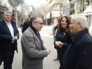 Κατερίνη: Επίσκεψη του Βασίλη Κοντοζαμάνη – Θα είναι υποψήφιος ευρωβουλευτής με τη Ν.Δ. (φωτορεπορτάζ)