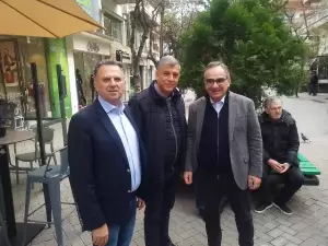 Κατερίνη: Επίσκεψη του Βασίλη Κοντοζαμάνη – Θα είναι υποψήφιος ευρωβουλευτής με τη Ν.Δ. (φωτορεπορτάζ)