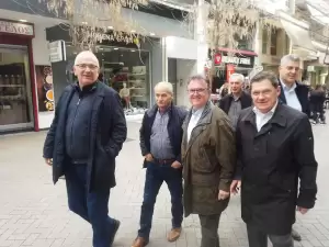 Κατερίνη: Επίσκεψη του Βασίλη Κοντοζαμάνη – Θα είναι υποψήφιος ευρωβουλευτής με τη Ν.Δ. (φωτορεπορτάζ)