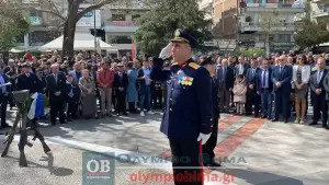 Κατερίνη: Με λαμπρότητα εορτάστηκε η επέτειος της 25ης Μαρτίου – 203 Χρόνια από την Απελευθέρωση