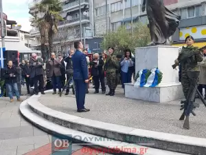 Κατερίνη: Με λαμπρότητα εορτάστηκε η επέτειος της 25ης Μαρτίου – 203 Χρόνια από την Απελευθέρωση