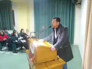 Κατερίνη: Ο βουλευτής του ΚΚΕ Γιάννης Δελής στην Εκάβη