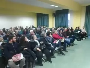 Κατερίνη: Ο βουλευτής του ΚΚΕ Γιάννης Δελής στην Εκάβη