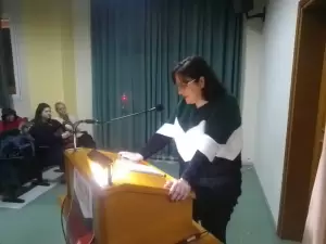 Κατερίνη: Ο βουλευτής του ΚΚΕ Γιάννης Δελής στην Εκάβη