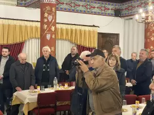 Η κοπή πίτας του συλλόγου προσκυνητών Αγίου Όρους «Παναγία η Πορταϊτισσα» της Ιεράς Μητρόπολης Κατερίνης