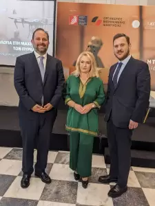 Η κυρία Μάνη στη σημαντική έκθεση «Η Τεχνολογία στη μάχη κατά των Πυρκαγιών»